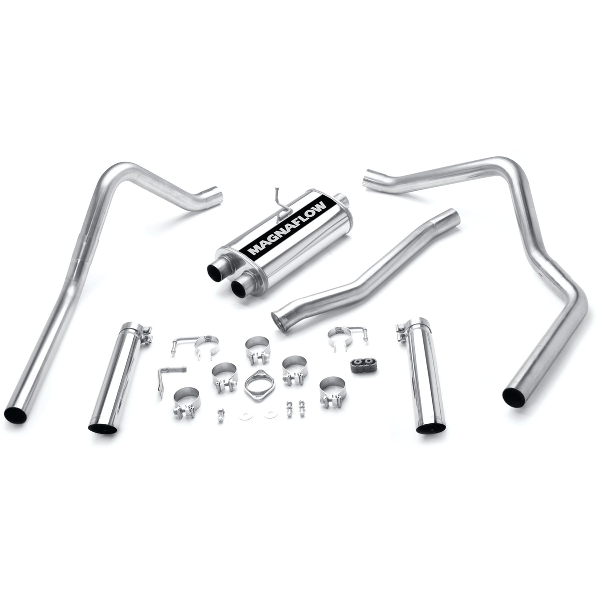MagnaFlow Street Series cat-back výfuk – Ford Ranger (1998–2011) / Mazda B4000 4,0 (1998–2009) a další, 2 koncovky rozděleně vzadu - 15773