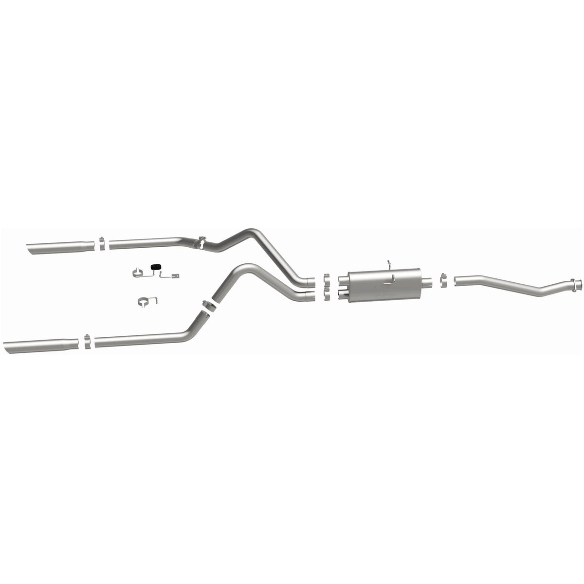 MagnaFlow Street Series cat-back výfuk – Ford Ranger (1998–2011) / Mazda B4000 4,0 (1998–2009) a další, 2 koncovky rozděleně vzadu - 15773