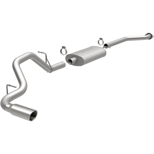 MagnaFlow Street Series cat-back výfuk – Chevrolet Silverado 1500 (2003–2006) / GMC Sierra 1500 (2003–2006) a další, jednostěnná leštěná koncovka Ø 4″, potrubí Ø 3″ - 15778