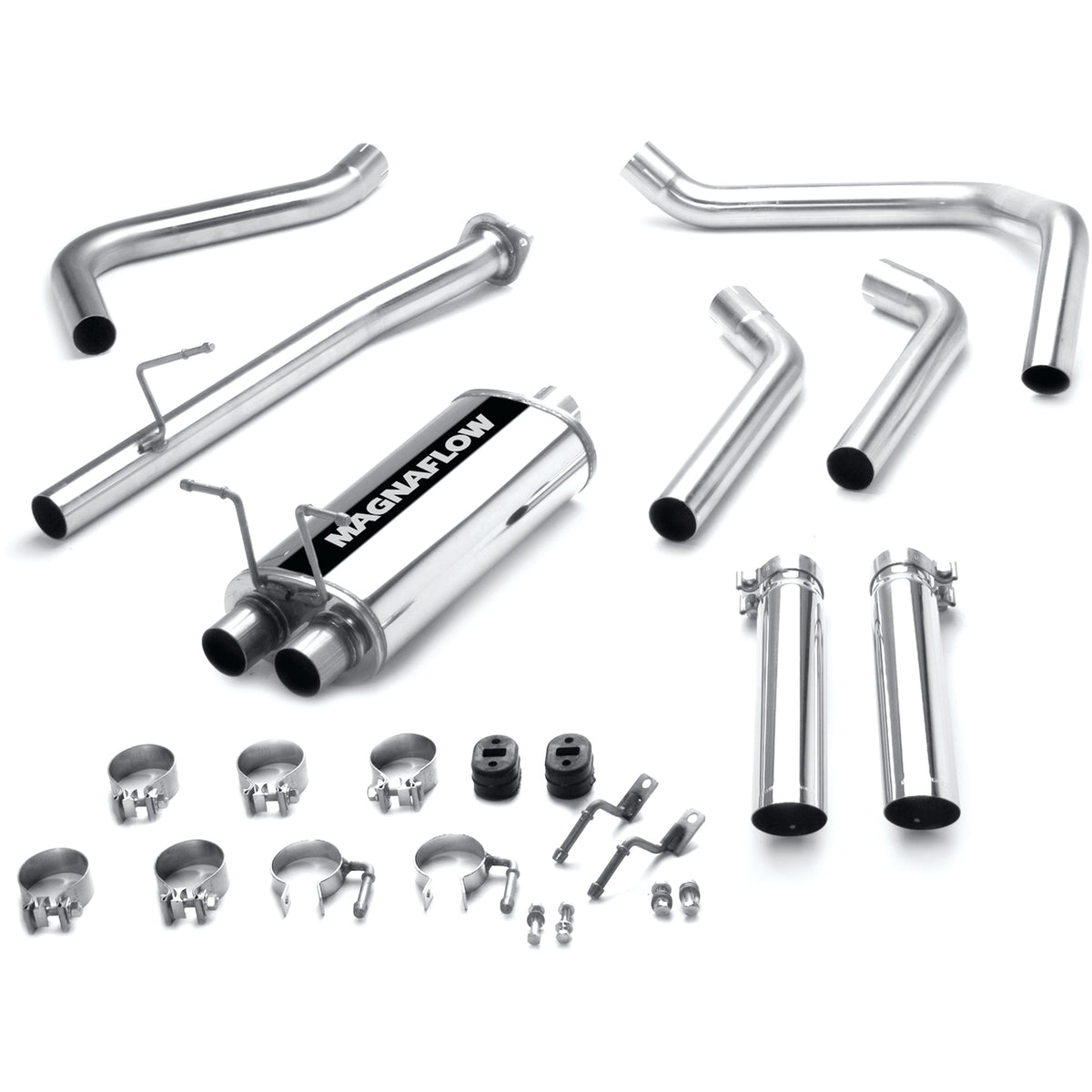 MagnaFlow Street Series cat-back výfuk – Chevrolet S10 / GMC Sonoma 4,3 (2000–2003) - 15796