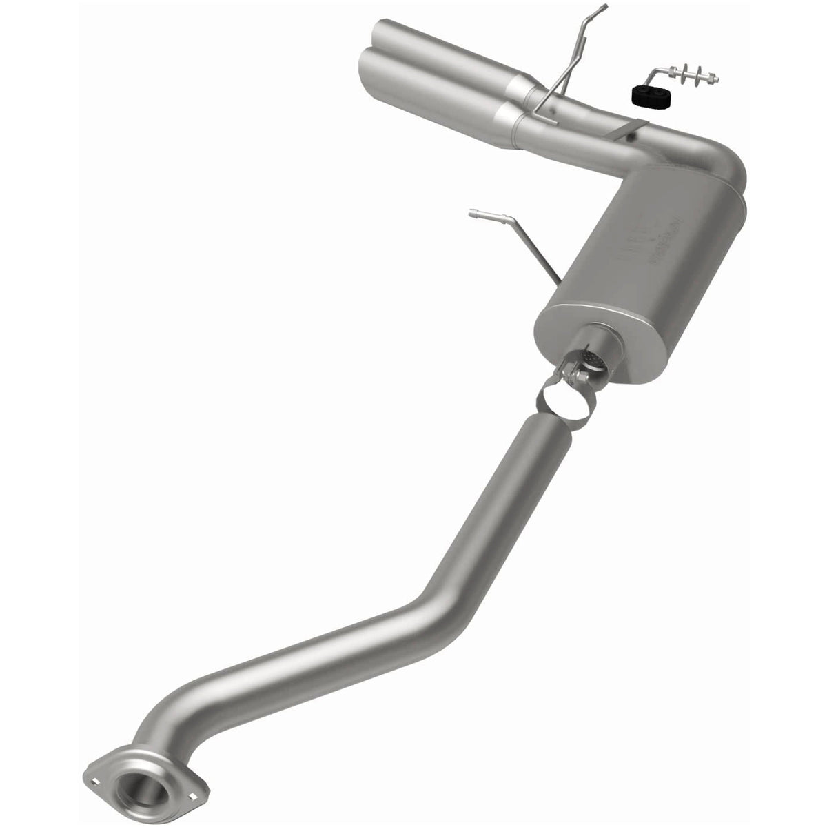 MagnaFlow Street Series cat-back výfuk – Chevrolet Silverado 1500 (2003–2006) / GMC Sierra 1500 (2003–2006) a další, 2 jednostěnné leštěné koncovky vpravo před zadním kolem - 15842