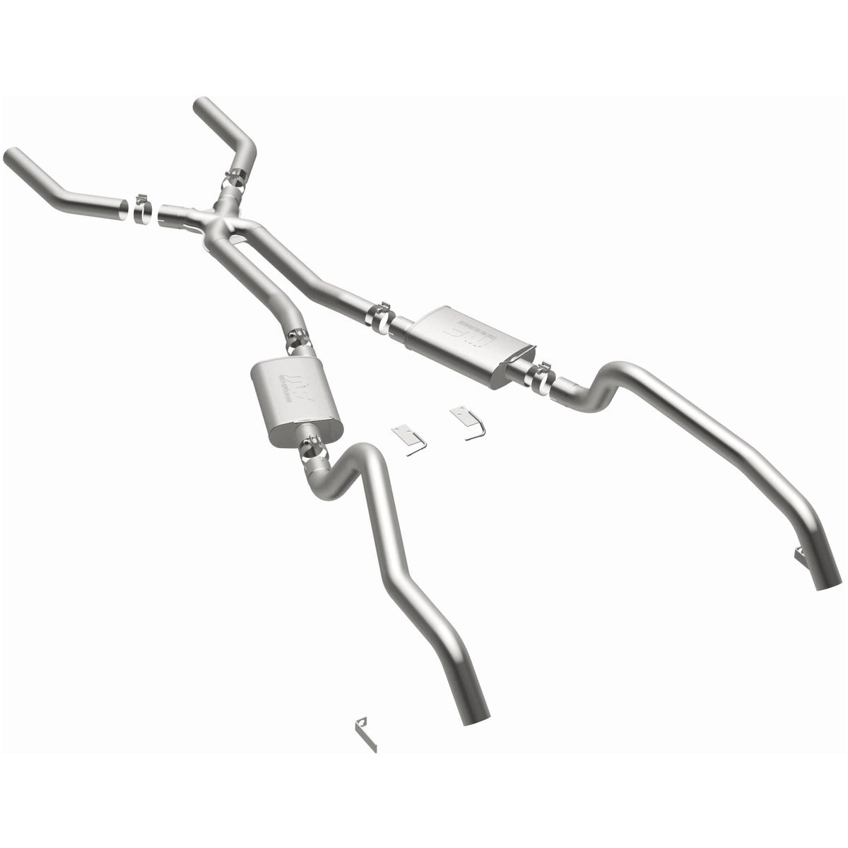 MagnaFlow Street Series crossmember-back výfuk – Dodge Challenger (1970–1972) / Plymouth Barracuda (1970–1972) - 15852