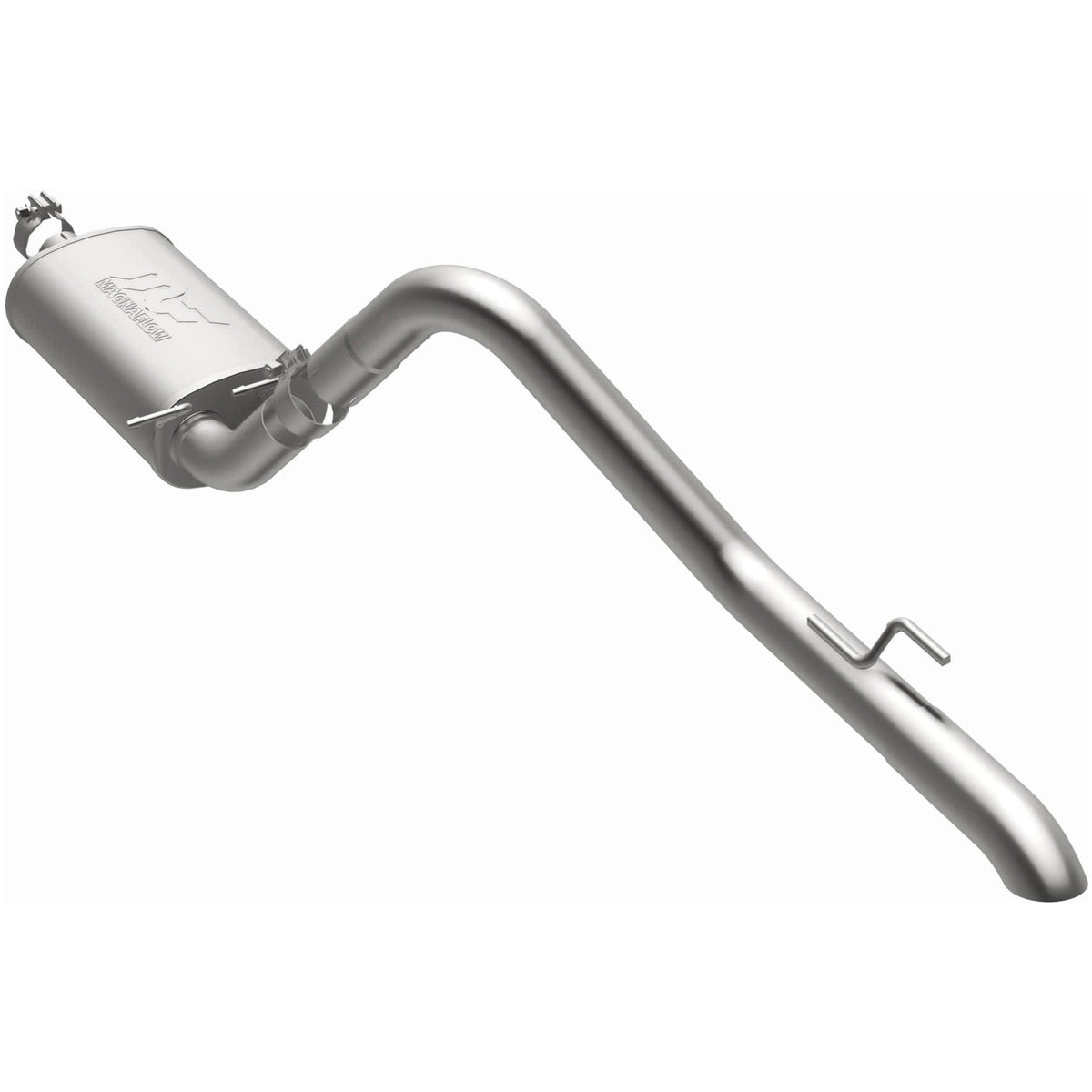 MagnaFlow Street Series cat-back výfuk – Jeep Wrangler (1991–1995), leštěná koncovka rovně vpravo vzadu - 15853