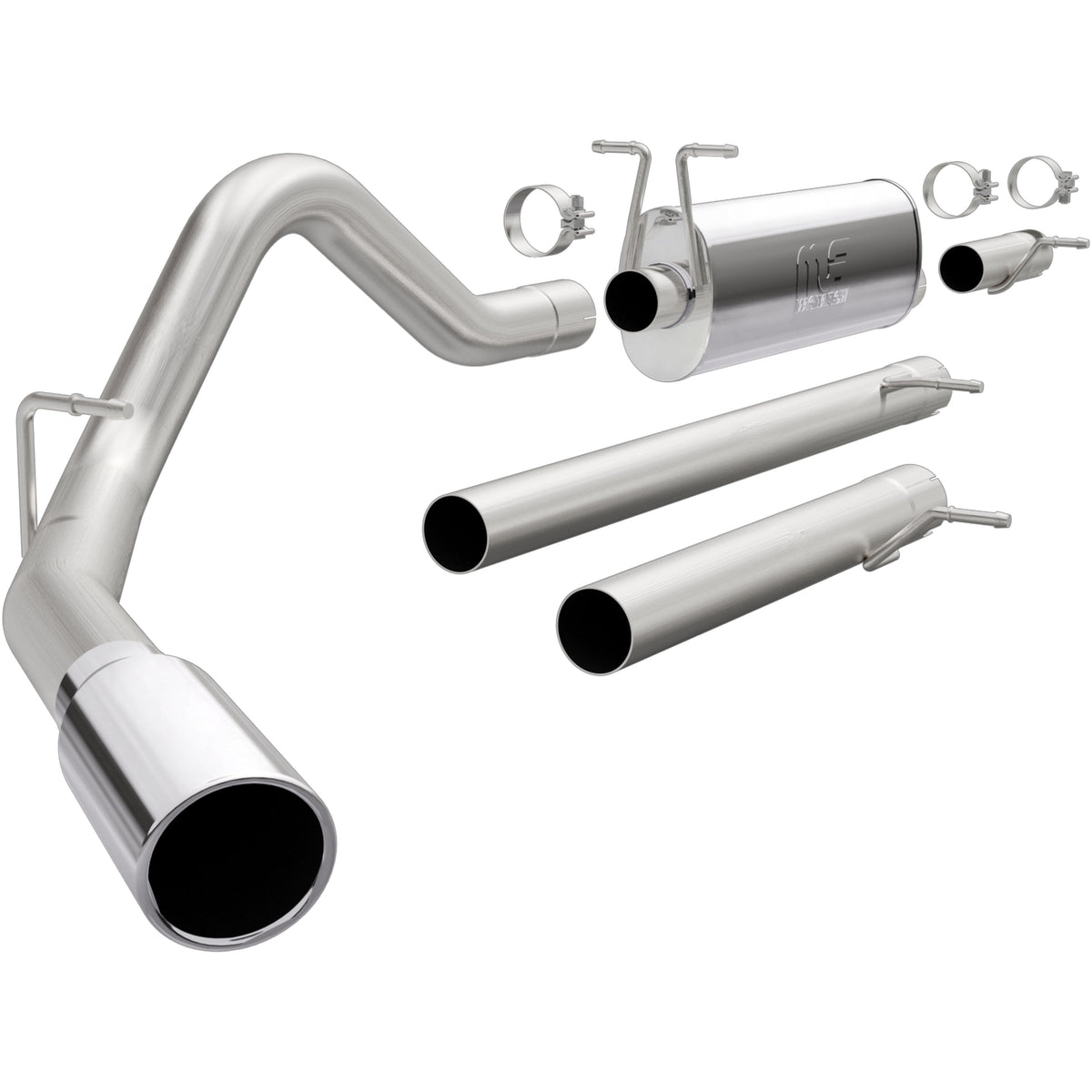 MagnaFlow Street Series cat-back výfuk – Ford F-250 Super Duty / F-350 Super Duty 6,8 (1999–2004) - 15869