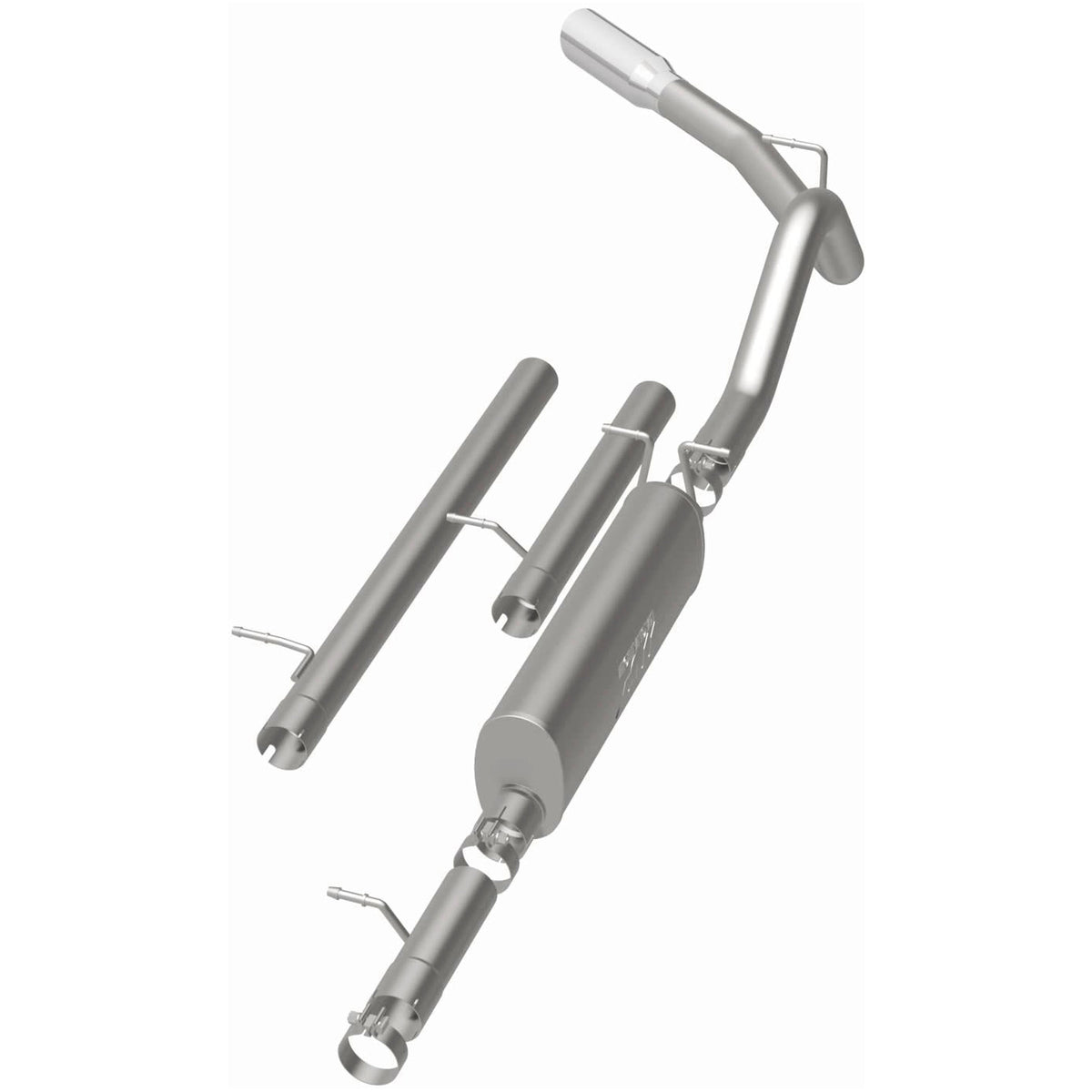 MagnaFlow Street Series cat-back výfuk – Ford F-250 Super Duty / F-350 Super Duty 6,8 (1999–2004) - 15869