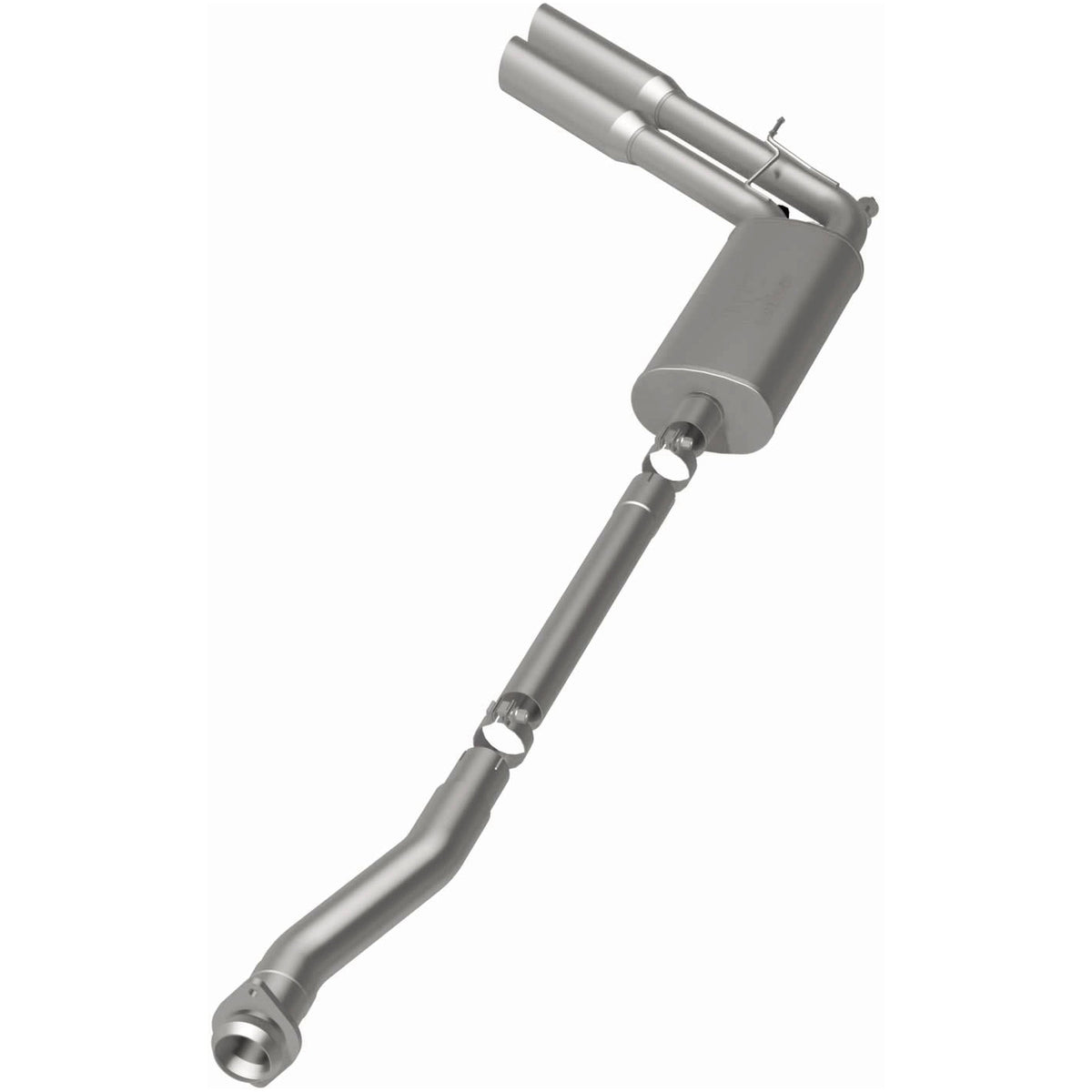 MagnaFlow Street Series cat-back výfuk – Ford F-150 (2004–2010) / Lincoln Mark LT 5,4 (2006–2008), 2 jednostěnné leštěné koncovky vpravo před zadním kolem - 16522