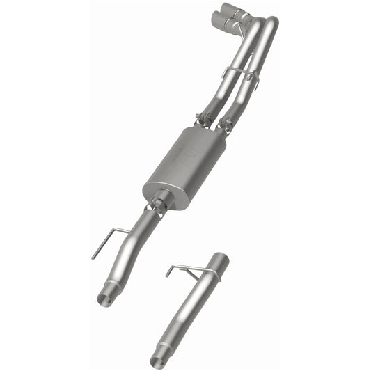 MagnaFlow Street Series cat-back výfuk – Ford F-150 (2004–2010) / Lincoln Mark LT 5,4 (2007–2008), 2 leštěné koncovky vpravo za zadním kolem - 16523