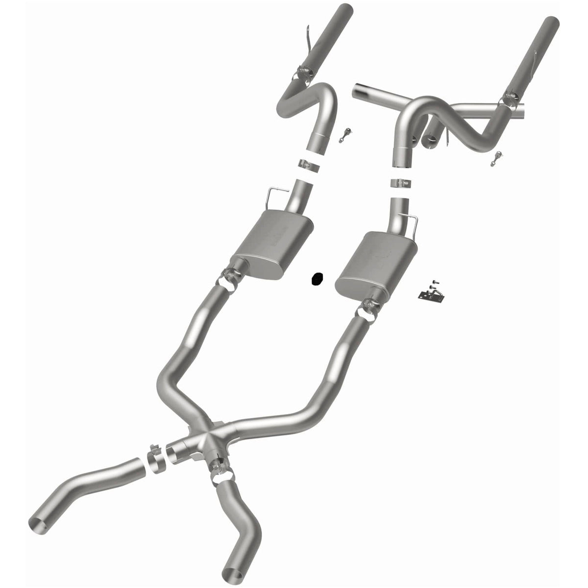 MagnaFlow Street Series crossmember-back výfuk – Chevrolet Bel Air 4,3 / 4,6 (1955–1957) - 16596