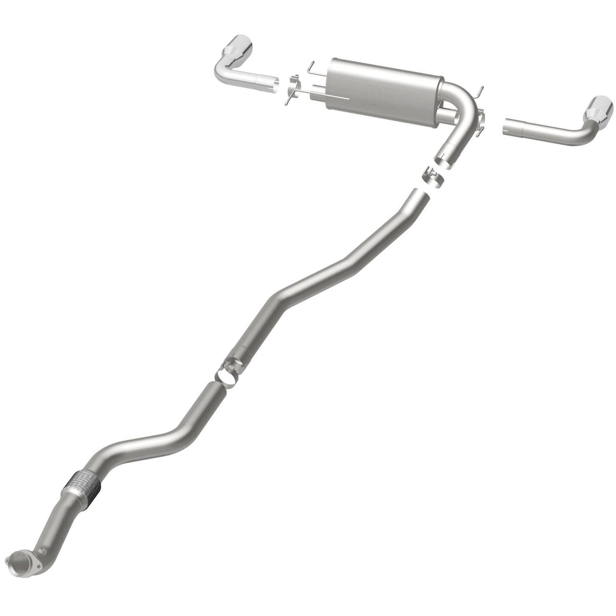 MagnaFlow Street Series cat-back výfuk – Pontiac Solstice GXP 2,0 (2007–2009) - 16645