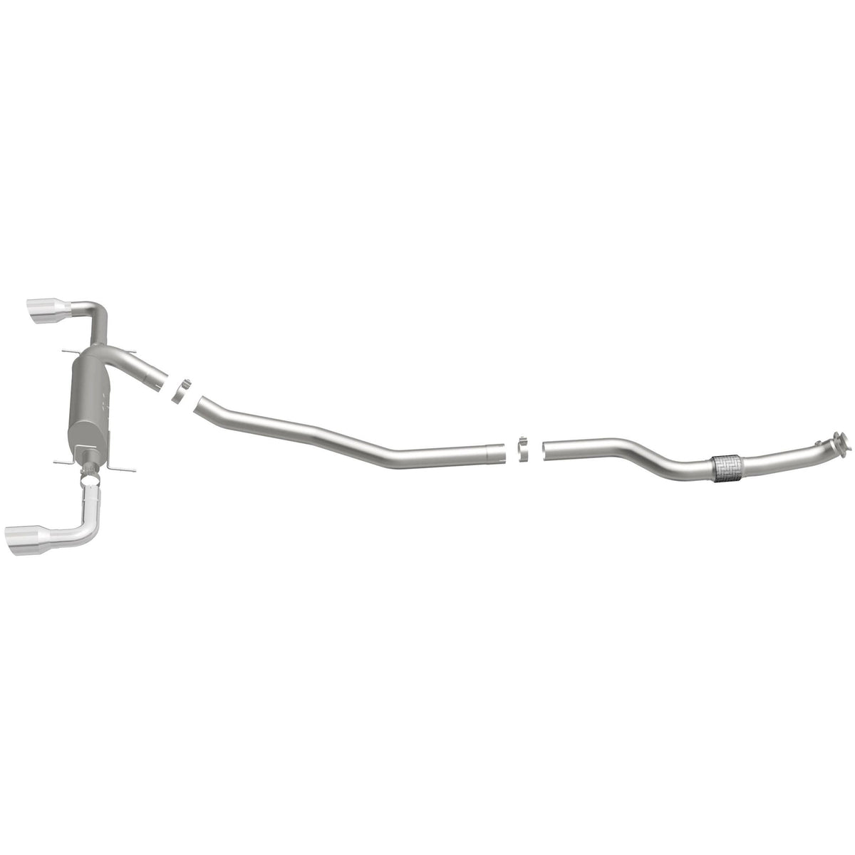 MagnaFlow Street Series cat-back výfuk – Pontiac Solstice GXP 2,0 (2007–2009) - 16645