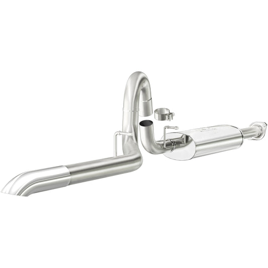 MagnaFlow Street Series cat-back výfuk – Jeep Wrangler 4,0 (2004–2006) - 16695