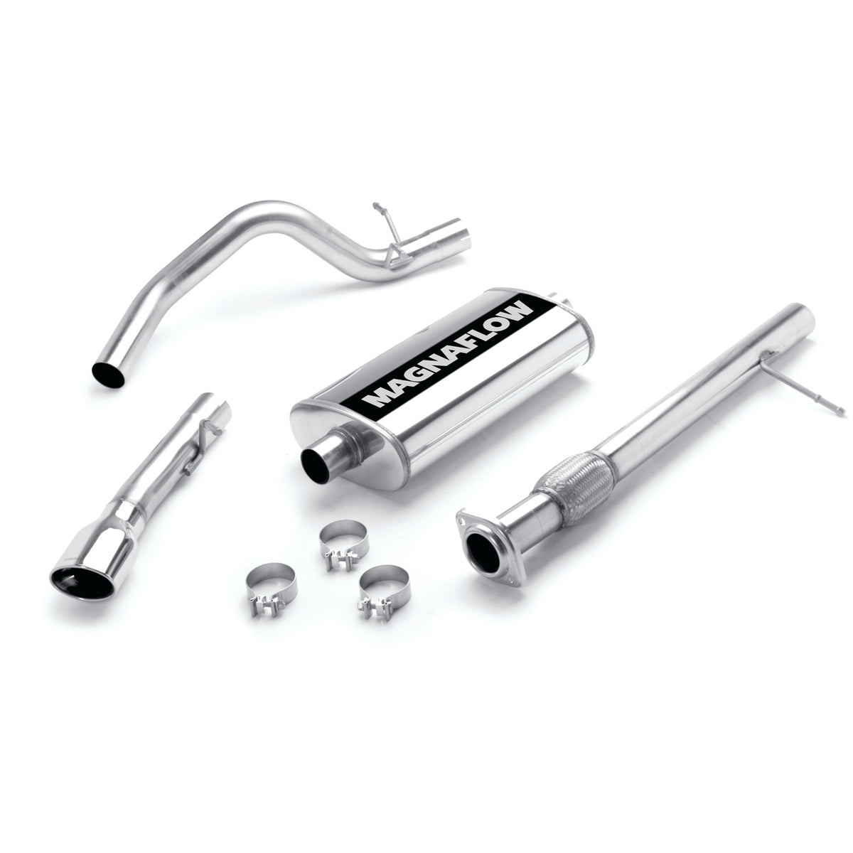 MagnaFlow Street Series cat-back výfuk – Chevrolet Avalanche 5,3 (2007–2008), koncovka vpravo vzadu - 16721