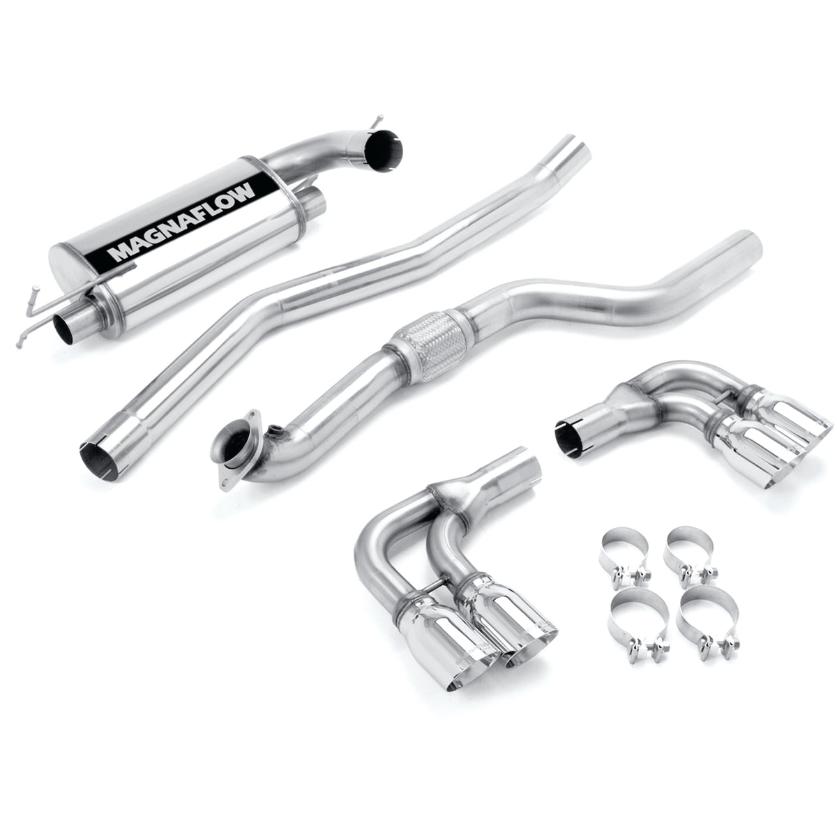MagnaFlow Street Series cat-back výfuk – Saturn Sky Red Line 2,0 (2007–2009) - 16761