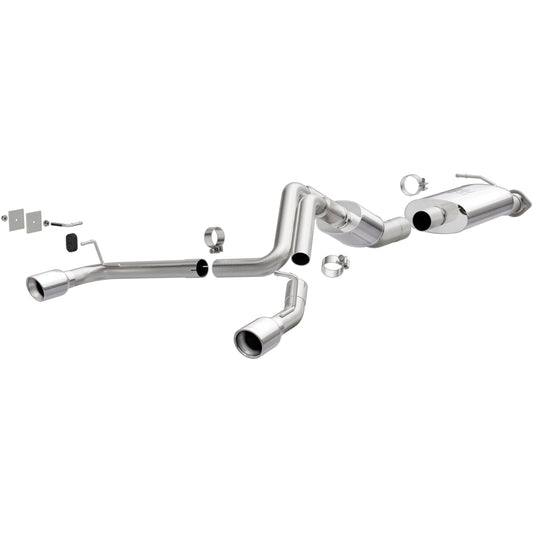 MagnaFlow Street Series cat-back výfuk – Hummer H2 6,0 / 6,2 (2007–2008) - 16772