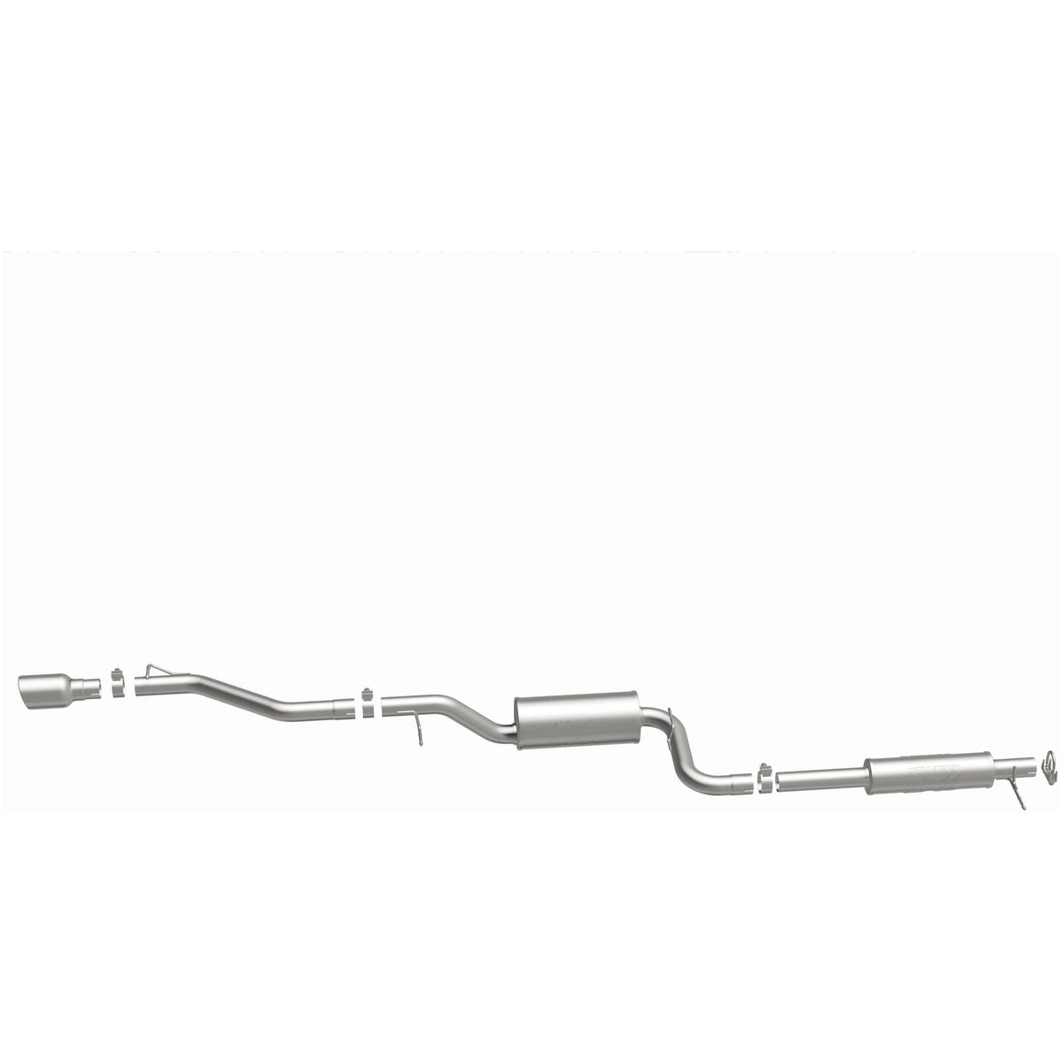 MagnaFlow Street Series cat-back výfuk – Mazda 3 2,0 (2007–2009) / 3 S 2,3 (2007–2009) - 16786