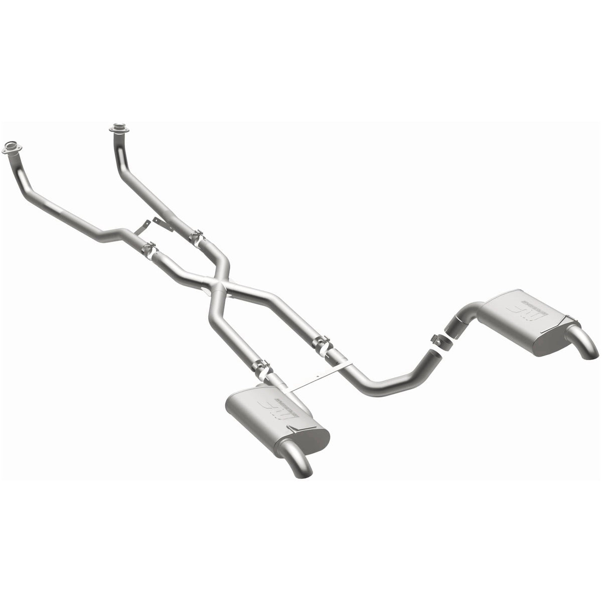 MagnaFlow Street Series crossmember-back výfuk – Chevrolet Corvette 5,3 / 5,7 (1968–1973) - 16842