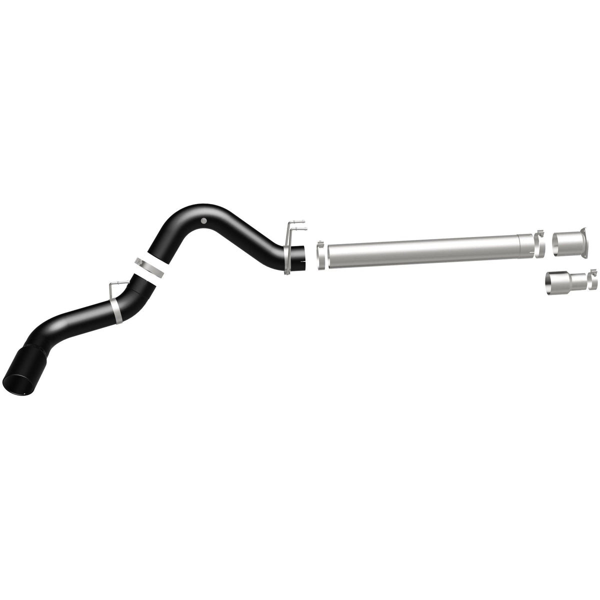 MagnaFlow Black DPF Series DPF-back výfuk – Ford F-250 Super Duty (2008–2019) / Ford F-350 Super Duty (2008–2019), koncovka vpravo vzadu