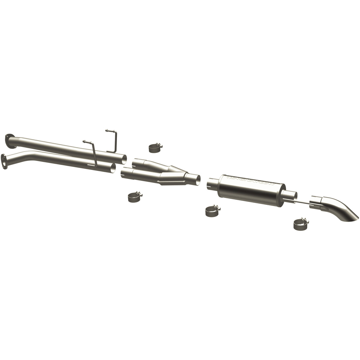MagnaFlow Off-Road Pro Series cat-back výfuk – Toyota Tundra 5,7 (2007–2008) - 17112
