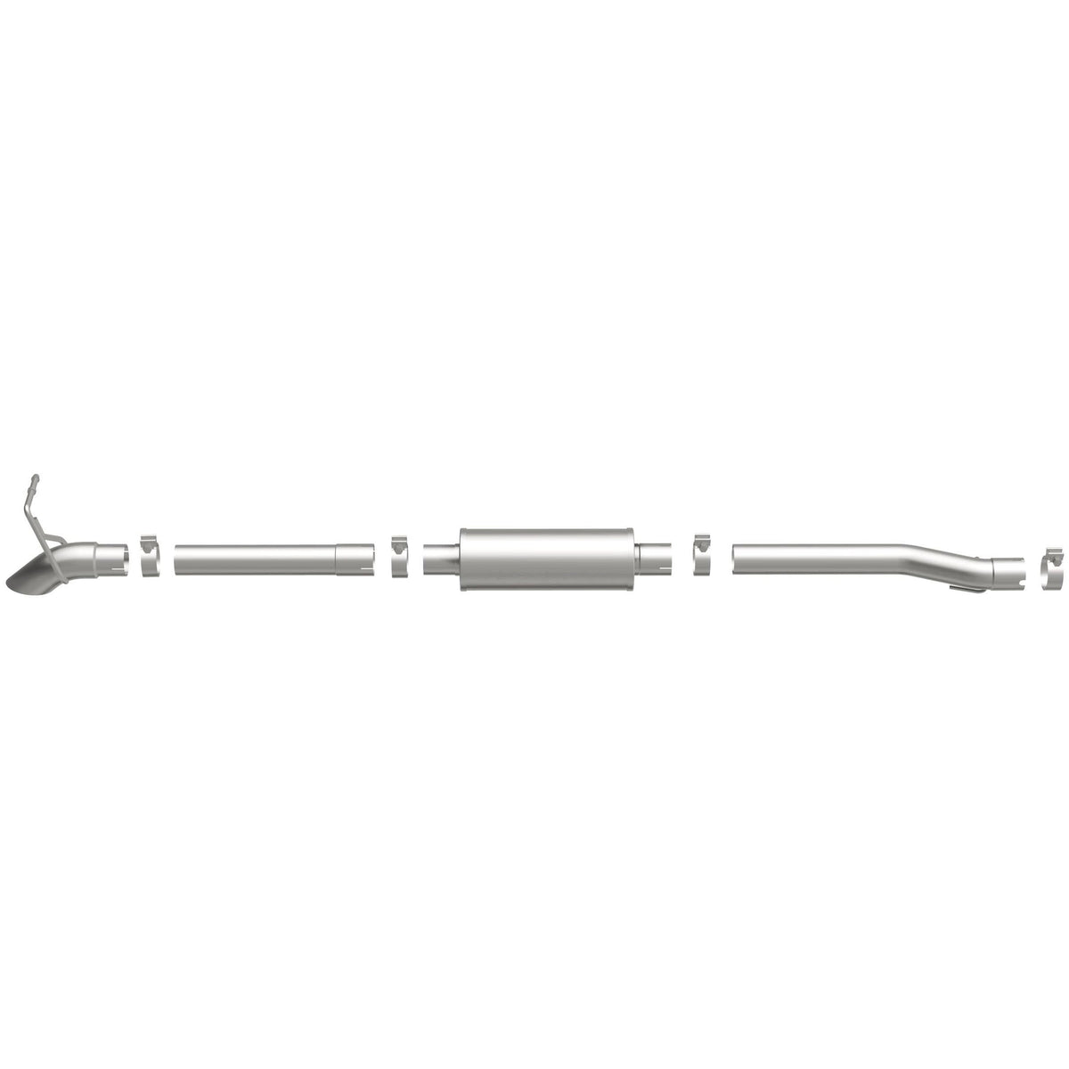 MagnaFlow Off-Road Pro Series cat-back výfuk – Jeep Wrangler 3,8 (2007–2011) - 17120
