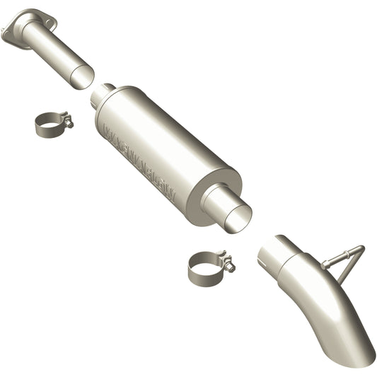 MagnaFlow Off-Road Pro Series cat-back výfuk – Jeep Wrangler 4,0 (2004–2006) - 17121
