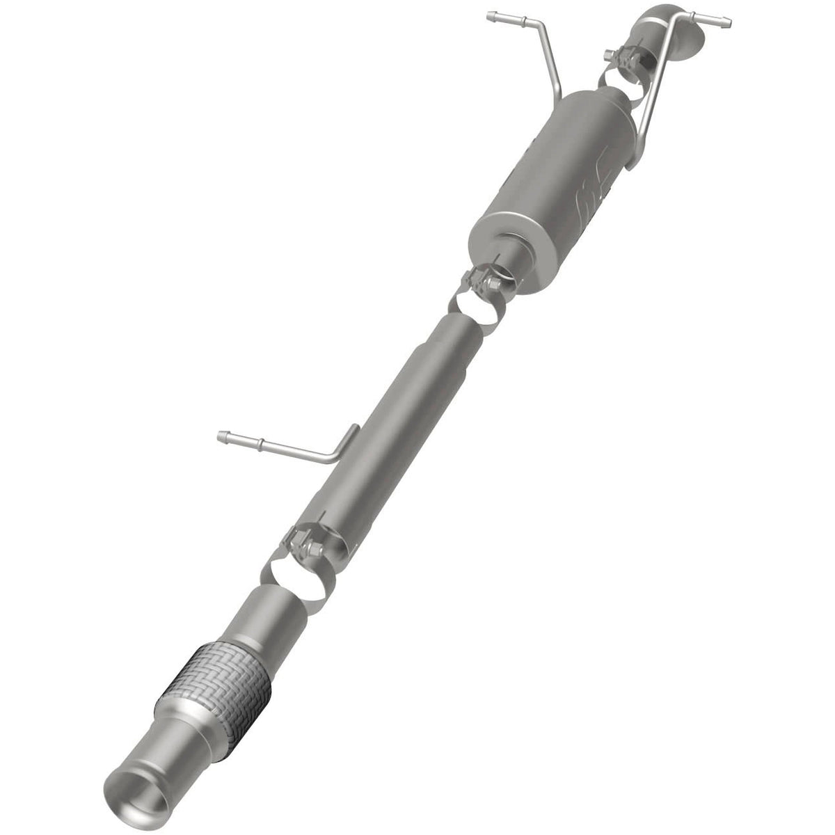 MagnaFlow Off-Road Pro Series cat-back výfuk – Chevrolet Silverado 1500 5,3 (2014–2018) a další, koncovky délky 10,75″ - 17148
