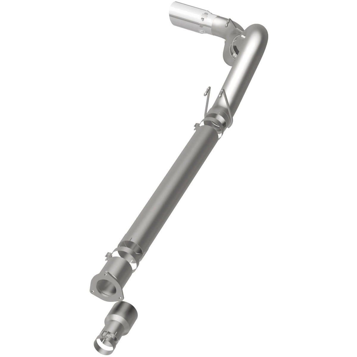 MagnaFlow Black DPF Series DPF-back výfuk – Ford F-250 Super Duty (2008–2019) / Ford F-350 Super Duty (2008–2019), koncovka vpravo vzadu