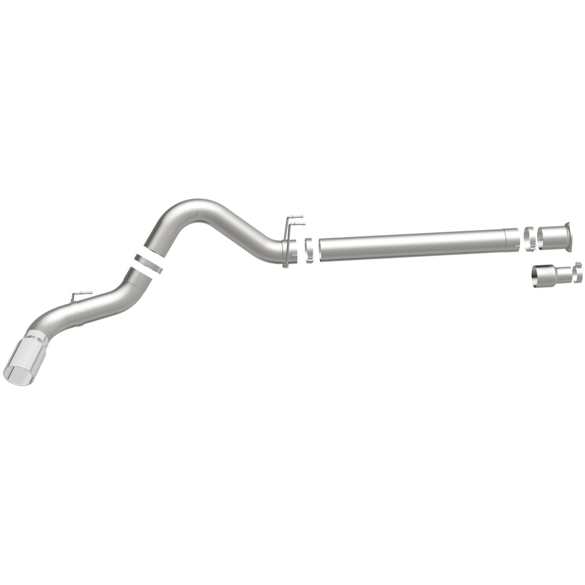 MagnaFlow Black DPF Series DPF-back výfuk – Ford F-250 Super Duty (2008–2019) / Ford F-350 Super Duty (2008–2019), koncovka vpravo vzadu