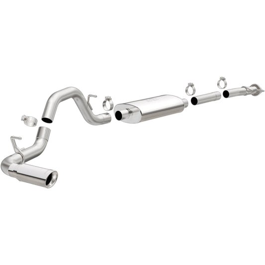 MagnaFlow Street Series cat-back výfuk – Chevrolet Colorado (2015–2021) / GMC Canyon (2015–2021), dvoustěnná leštěná koncovka Ø 4″, potrubí Ø 3″ - 19018