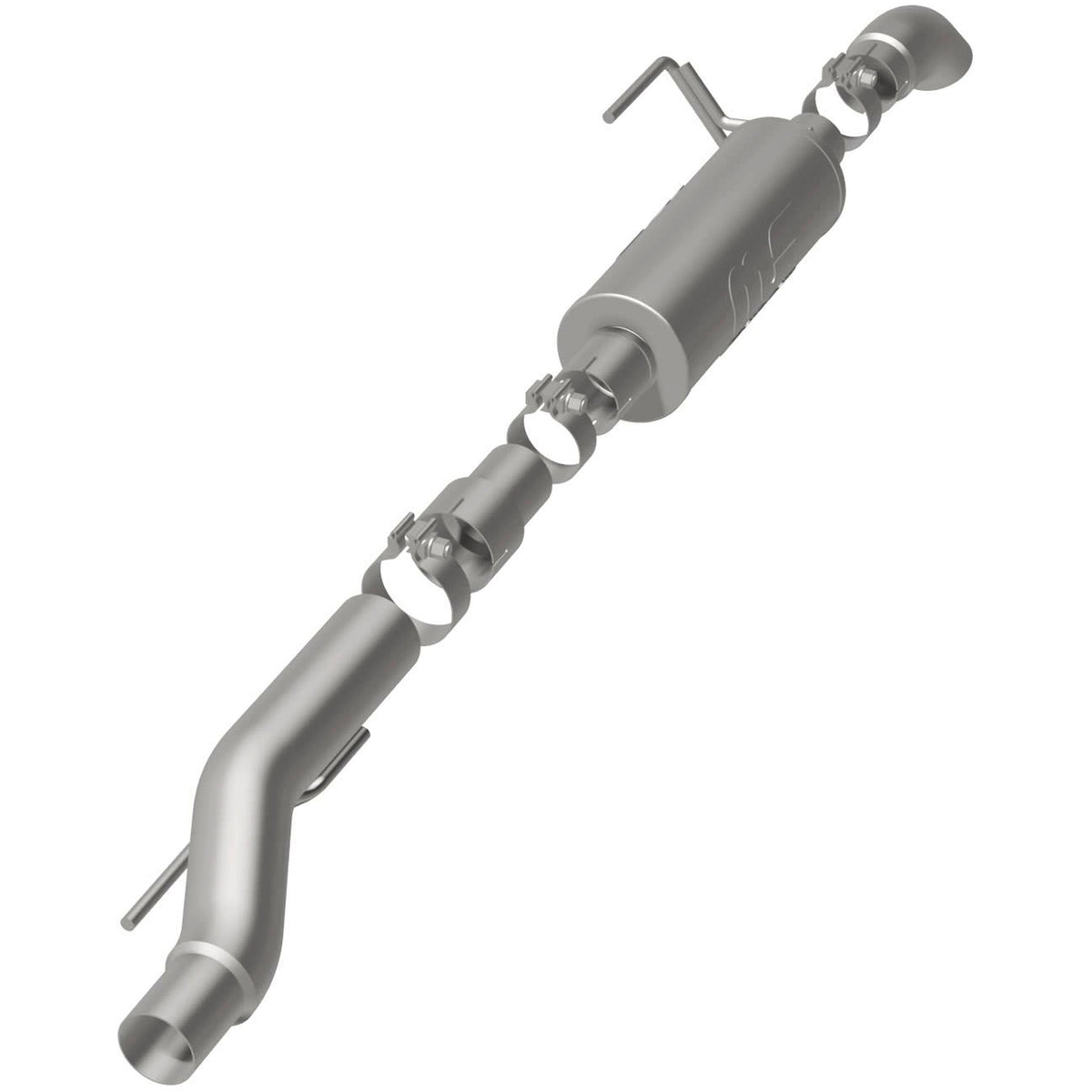 MagnaFlow Off-Road Pro Series cat-back výfuk – Ford F-150 5,0 (2015–2020), koncovky délky 9,125″ - 19083