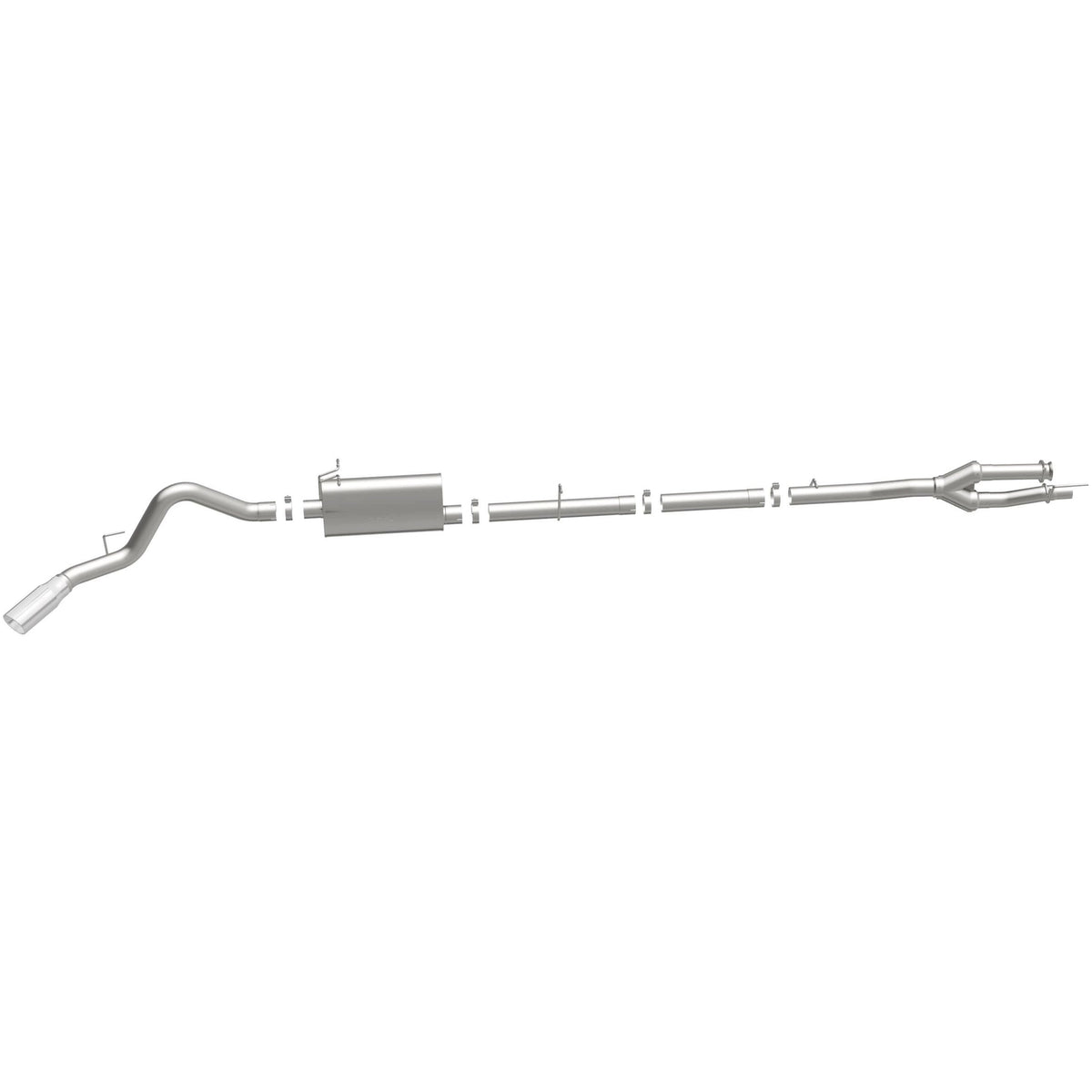 MagnaFlow Street Series cat-back výfuk – Ford F-250 Super Duty / F-350 Super Duty 6,2 (2011–2016) - 19174