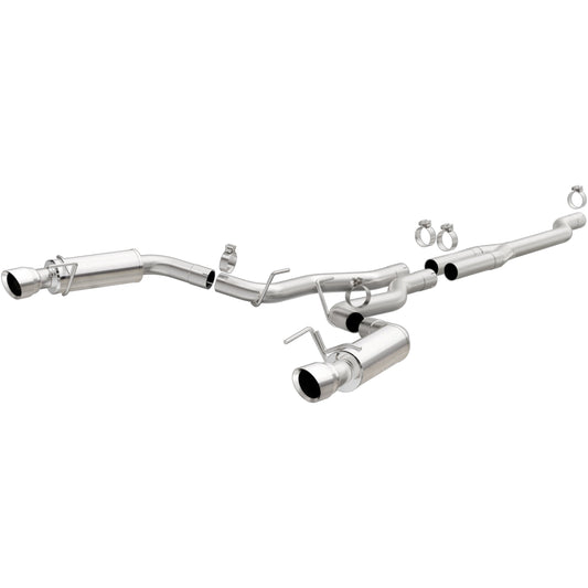 MagnaFlow Competition Series cat-back výfuk – Ford Mustang 2,3 (2015–2023), leštěné koncovky - 19191