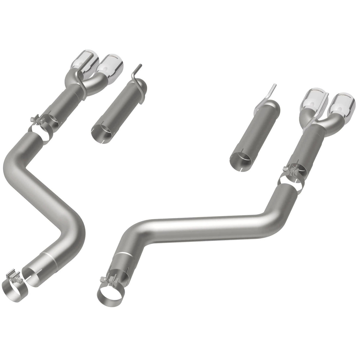 MagnaFlow Race Series axle-back výfuk – Dodge Challenger (2015–2021), potrubí Ø 3″ - 19206