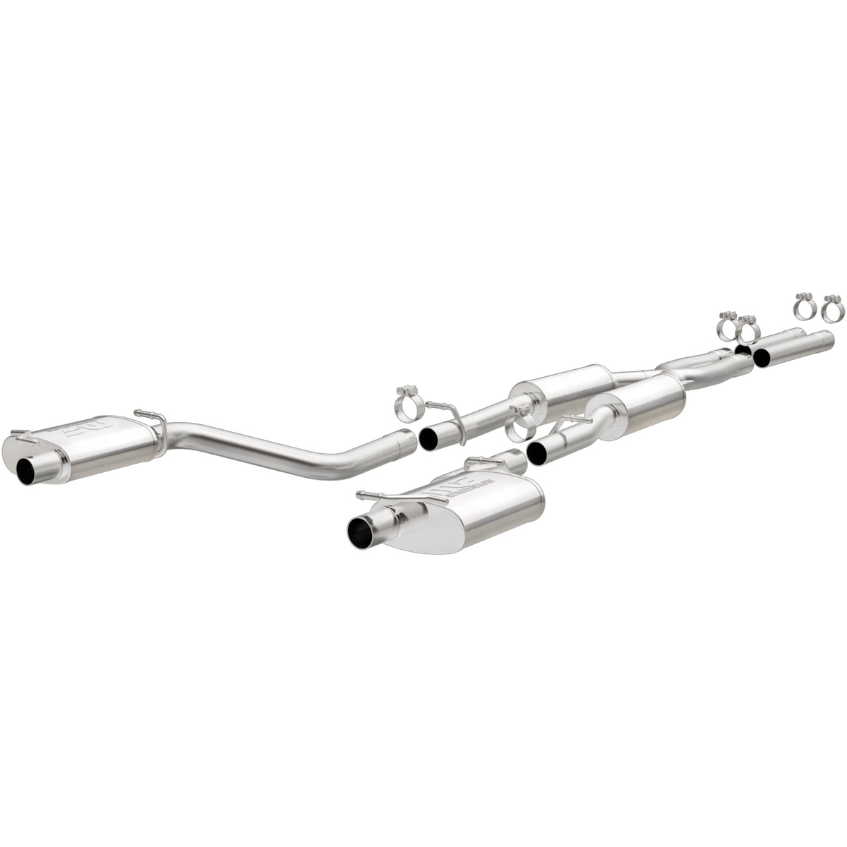 MagnaFlow Street Series cat-back výfuk – Chrysler 300 5,7 (2015–2023) / Dodge Charger 5,7 (2015–2018) - 19226