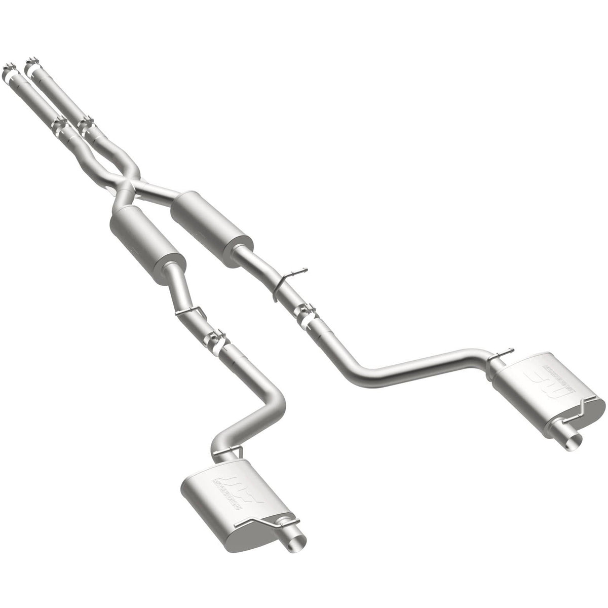 MagnaFlow Street Series cat-back výfuk – Chrysler 300 5,7 (2015–2023) / Dodge Charger 5,7 (2015–2018) - 19226