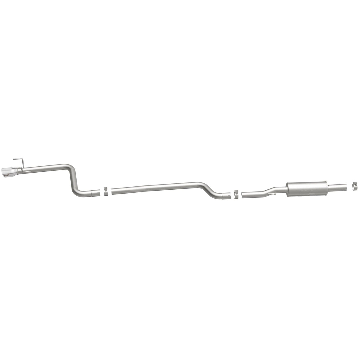 MagnaFlow Street Series cat-back výfuk – Chevrolet Cruze 1,4 (2016–2019), koncovka rovně vlevo vzadu - 19269