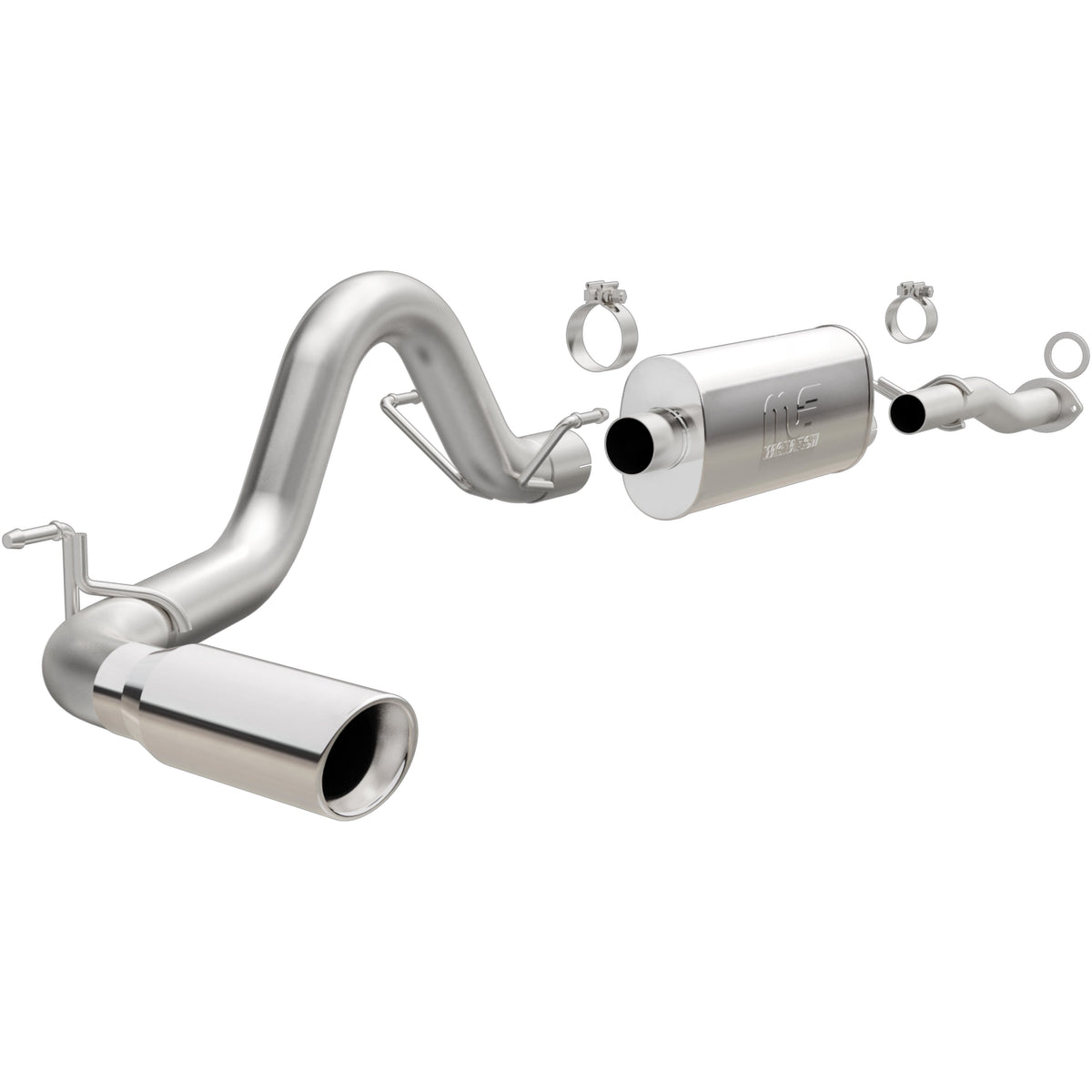 MagnaFlow Street Series cat-back výfuk – Toyota Tacoma 3,5 (2016–2023), 1 tlumič - 19291