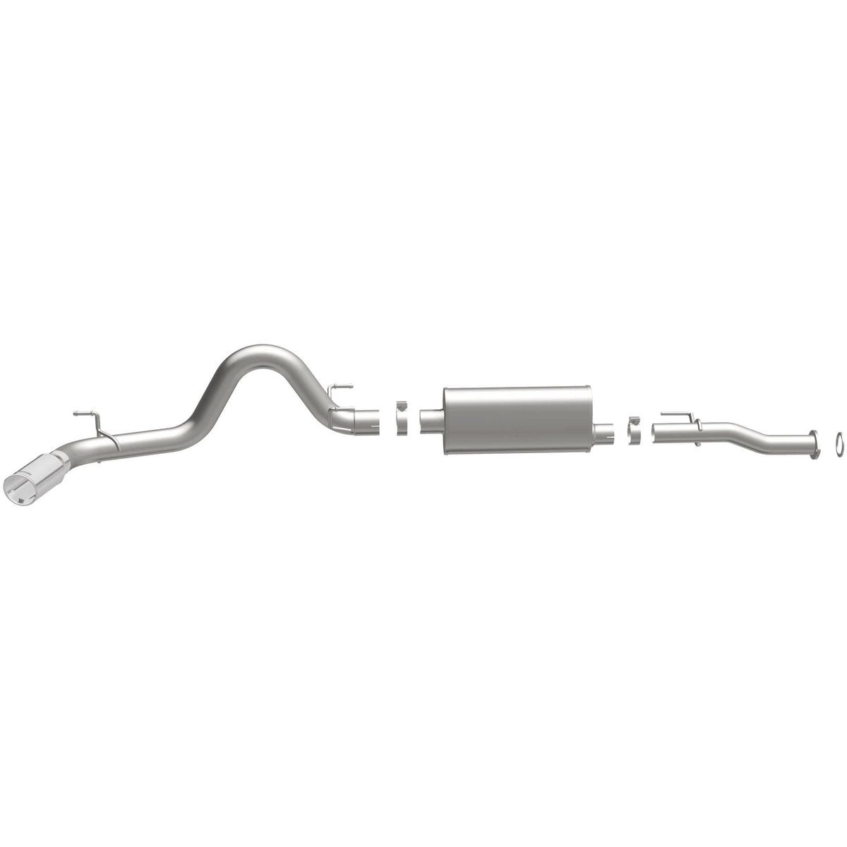 MagnaFlow Street Series cat-back výfuk – Toyota Tacoma 3,5 (2016–2023), 1 tlumič - 19291