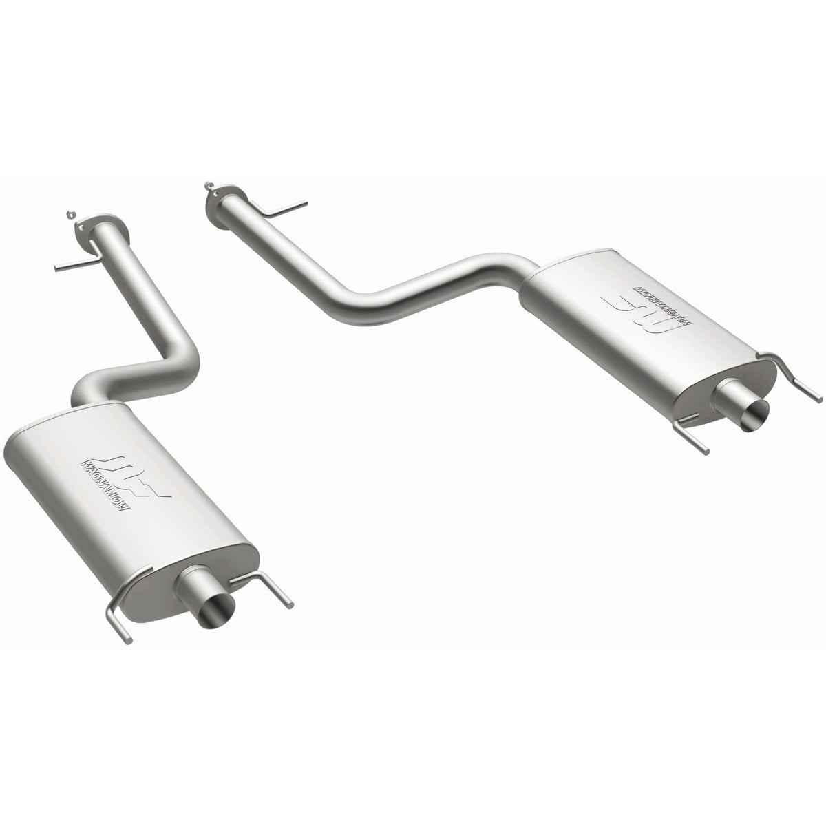 MagnaFlow Street Series axle-back výfuk – Lexus LS460 4,6 (2012–2017) - 19296