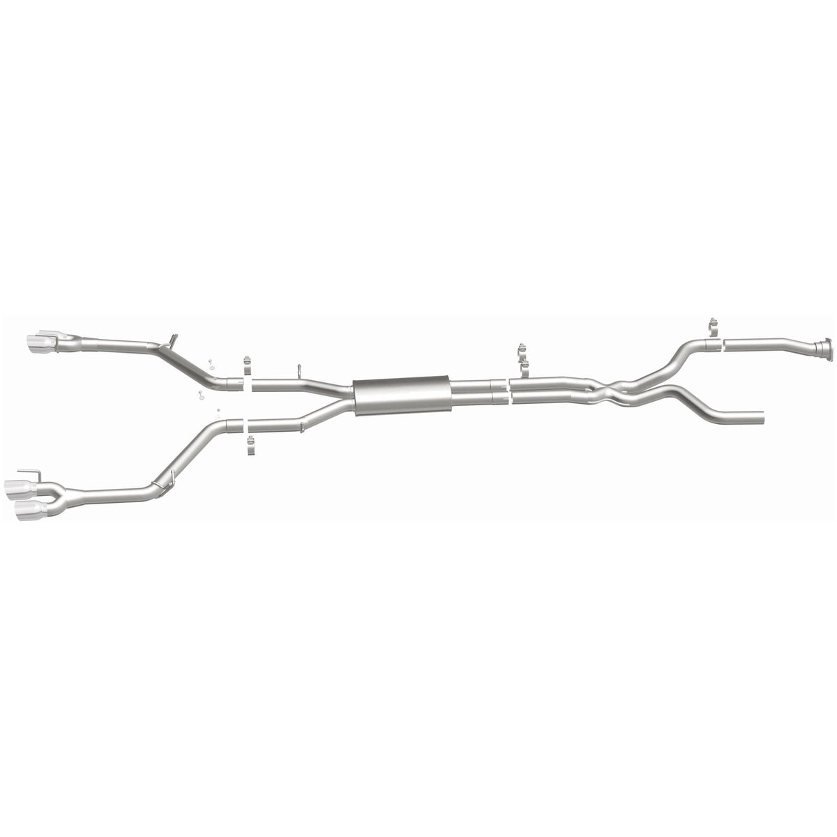 MagnaFlow Street Series cat-back výfuk – Cadillac CT6 3,0 (2016–2019) - 19301