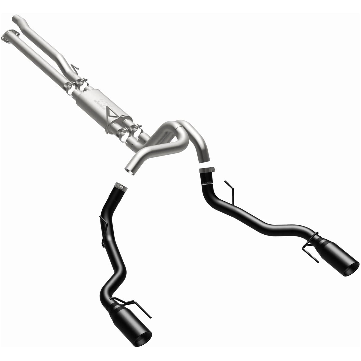 MagnaFlow Street Series cat-back výfuk – Ford F-150 Raptor 3,5 (2017–2020), černé koncovky - 19350