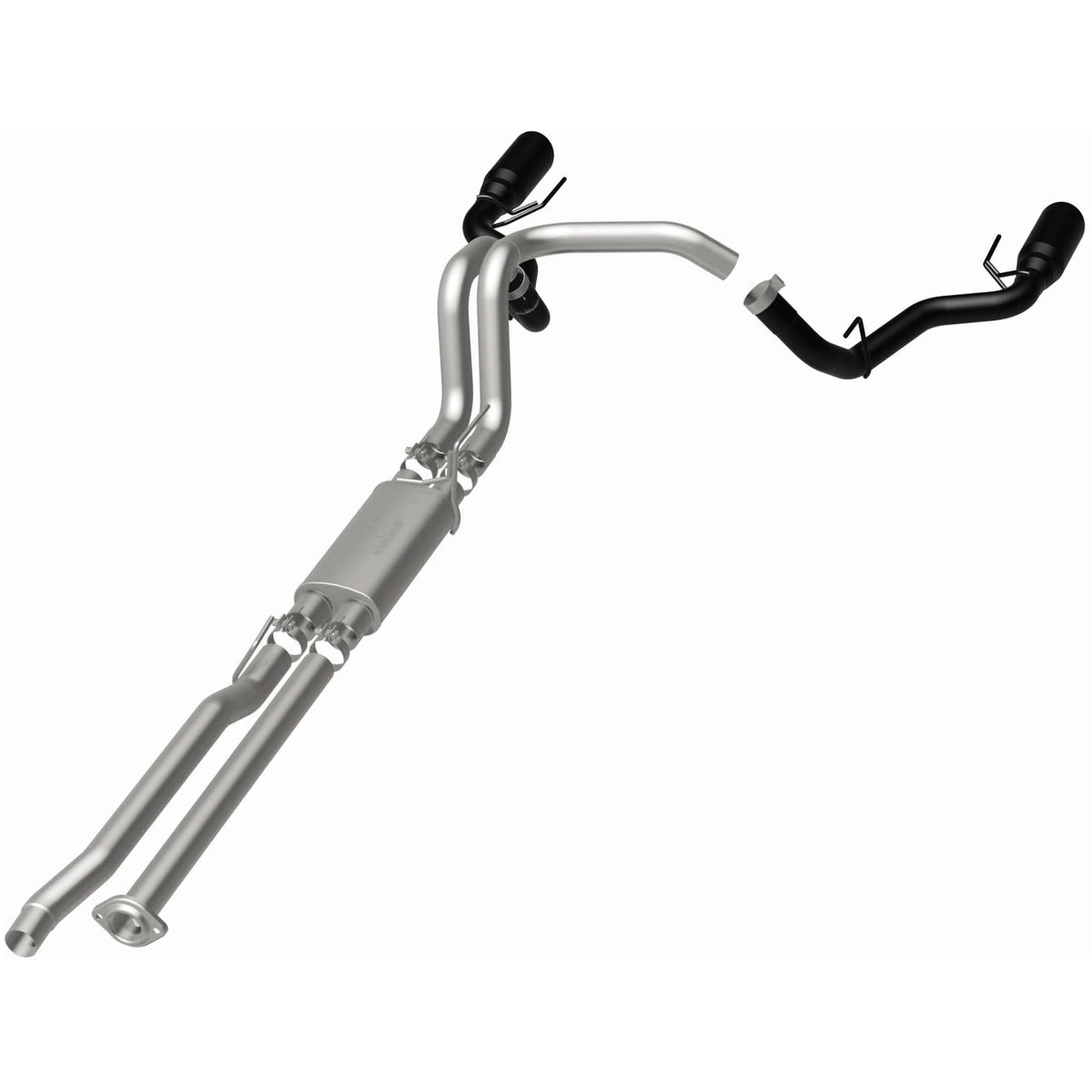 MagnaFlow Street Series cat-back výfuk – Ford F-150 Raptor 3,5 (2017–2020), černé koncovky - 19350