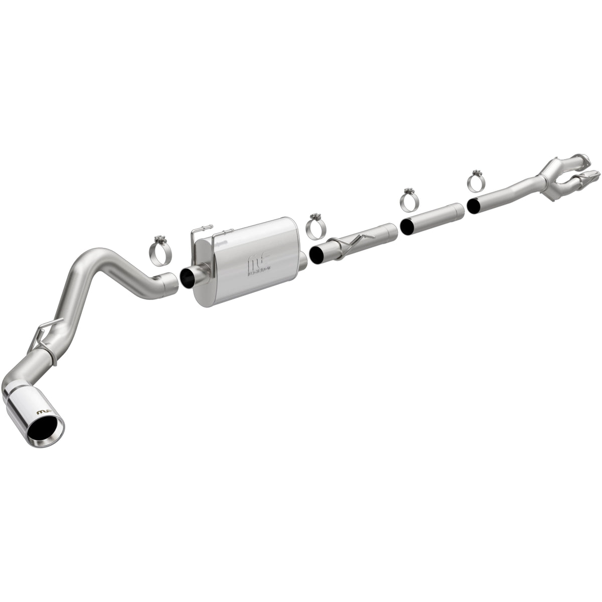 MagnaFlow Street Series cat-back výfuk – Ford F-250 Super Duty / F-350 Super Duty 6,2 (2017–2022) - 19351