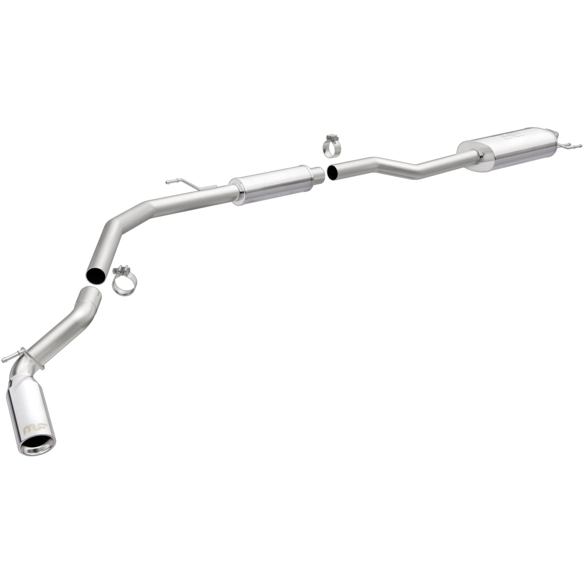 MagnaFlow Street Series cat-back výfuk – Honda Ridgeline 3,5 (2017–2020) - 19364