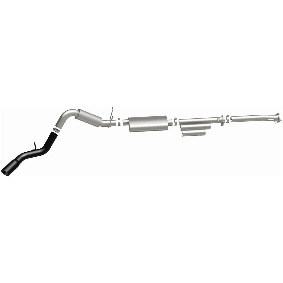 MagnaFlow Street Series cat-back výfuk – Chevrolet Silverado 2500 HD 6,0 (2011–2019) a další, koncovka Ø 5″ vpravo vzadu