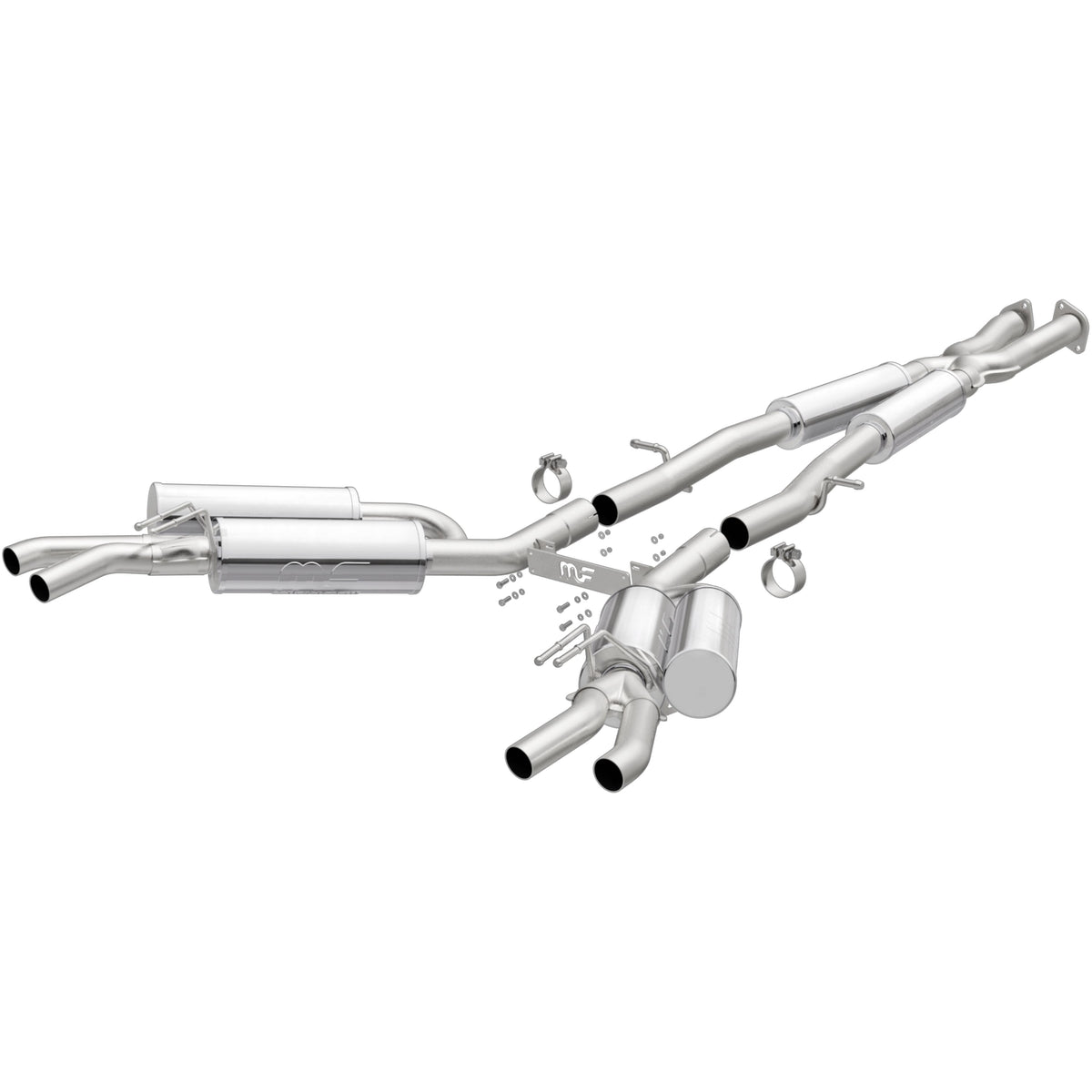 MagnaFlow Competition Series cat-back výfuk – Kia Stinger 3,3 (2018–2021) - 19406