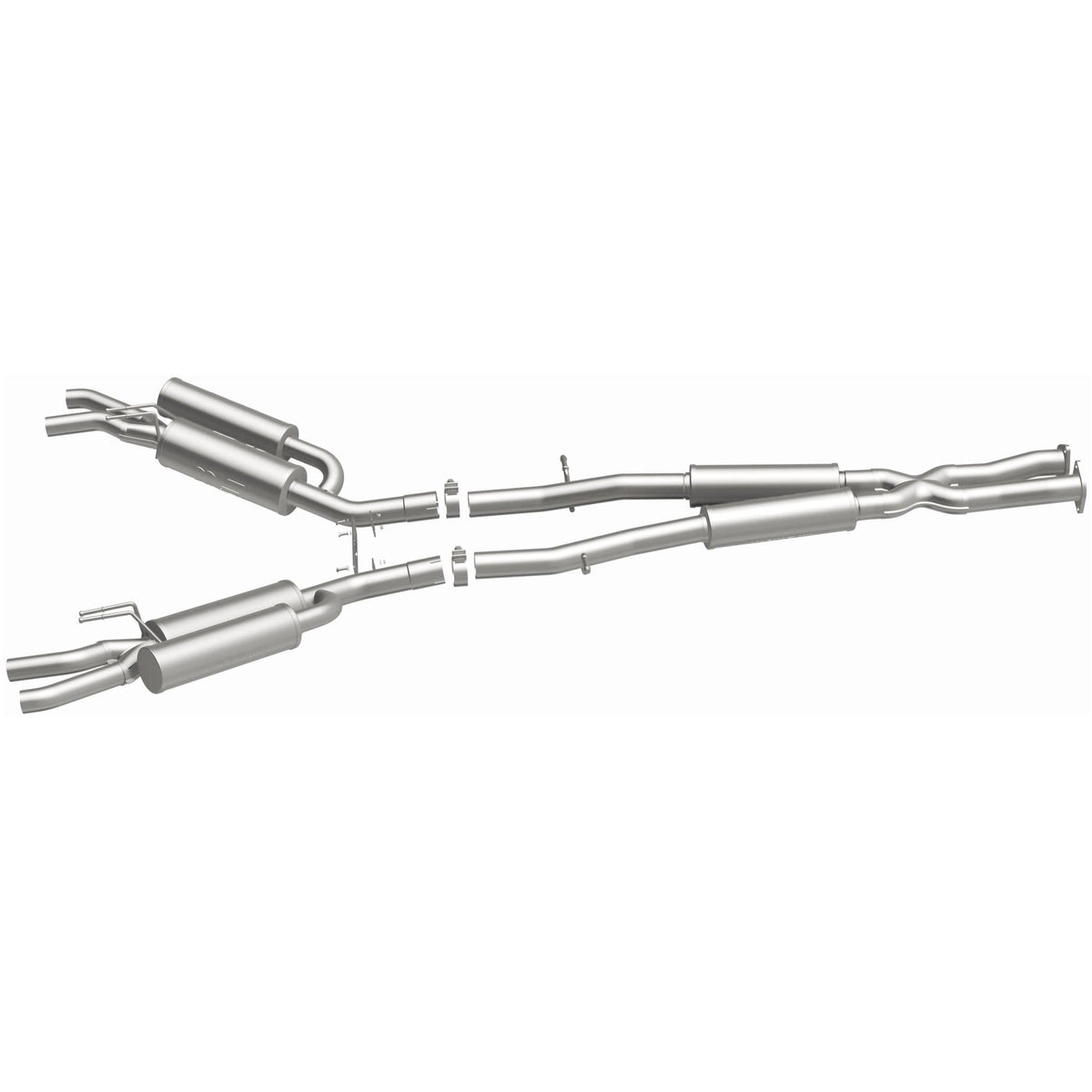 MagnaFlow Competition Series cat-back výfuk – Kia Stinger 3,3 (2018–2021) - 19406