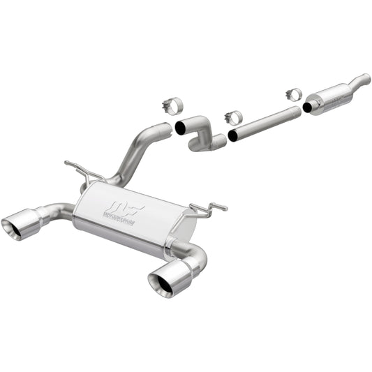 MagnaFlow Street Series cat-back výfuk – Jeep Wrangler 3,6 (2018–2026)