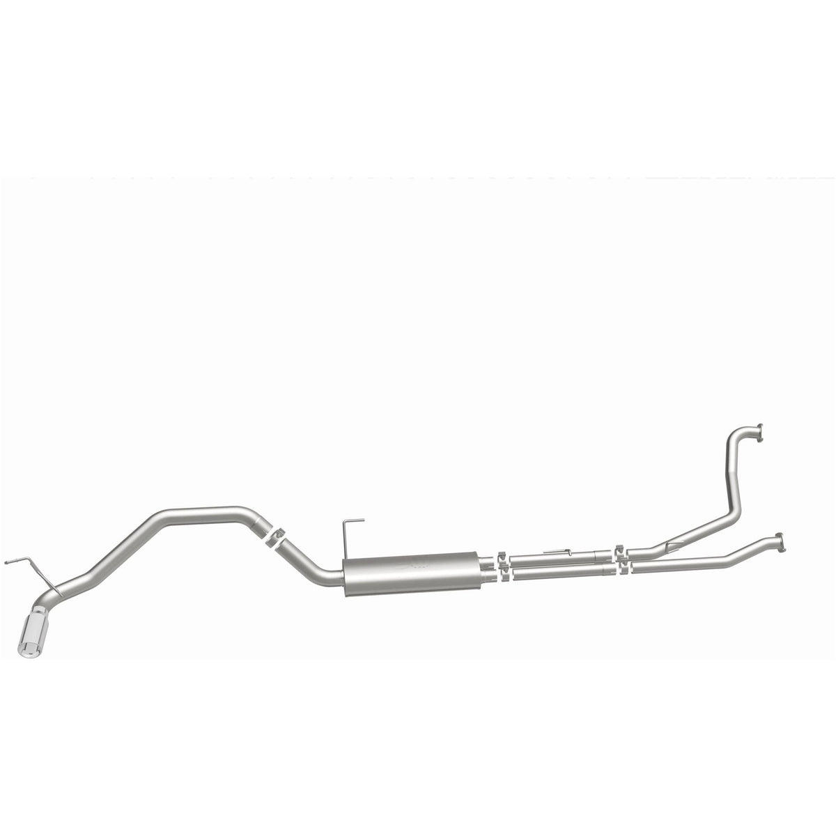 MagnaFlow Street Series cat-back výfuk – Nissan TITAN 5,6 (2007–2024) - 19421