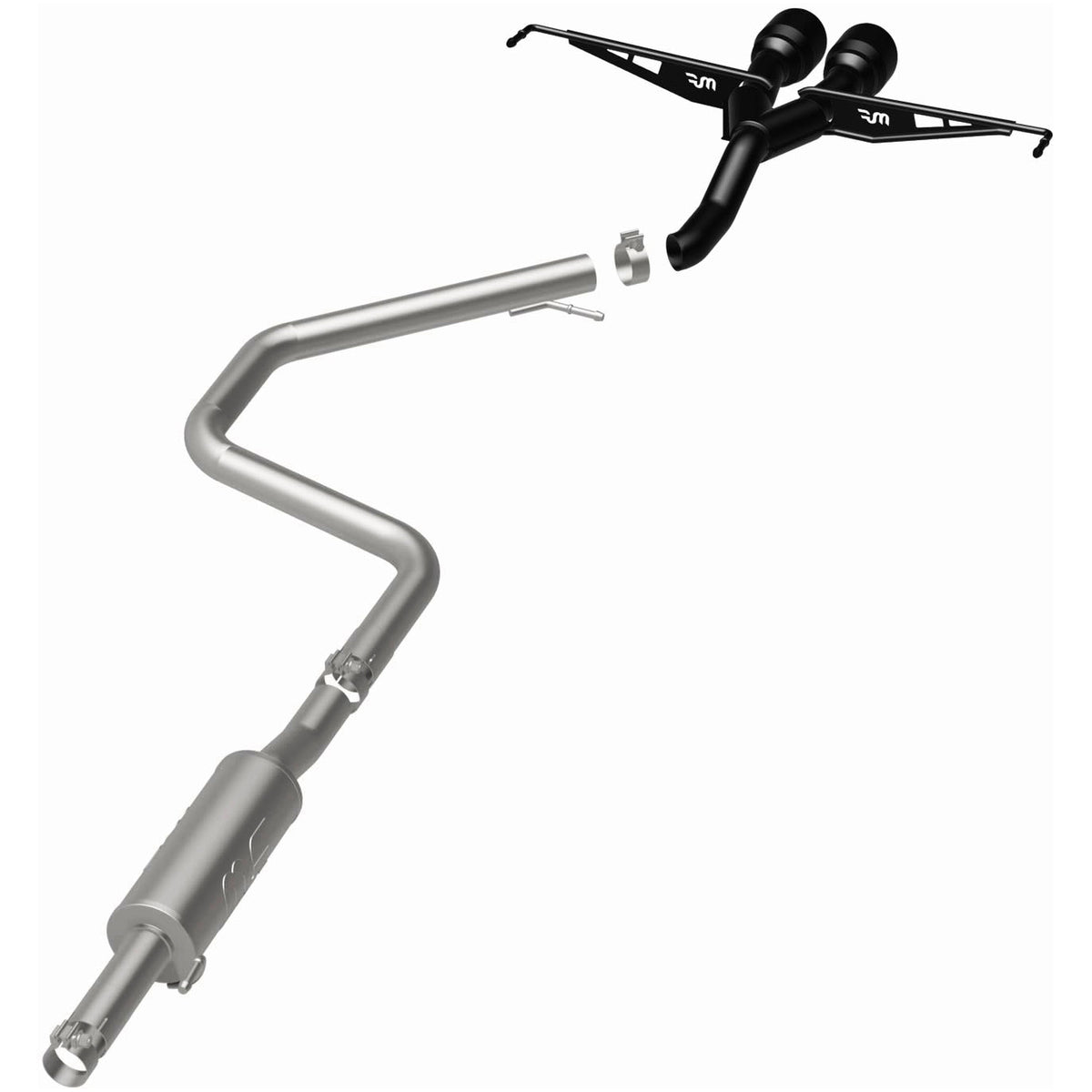 MagnaFlow Competition Series cat-back výfuk – Hyundai Veloster 1,6 (2019–2021) - 19455