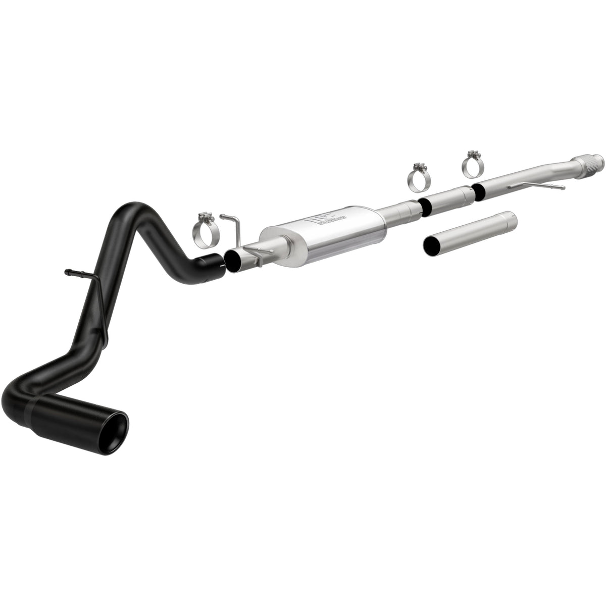 MagnaFlow Street Series cat-back výfuk – Chevrolet Silverado 1500 (2019–2021) / GMC Sierra 1500 (2019–2021), koncovka Ø 4″ vpravo vzadu